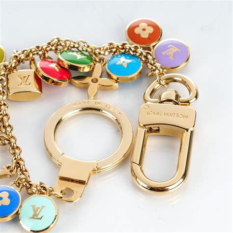 louis vuitton pastilles key chain bag charm|louis vuitton luggage charms.